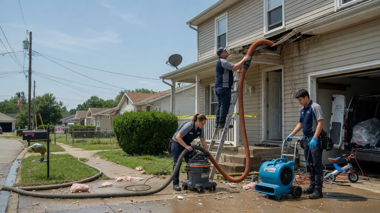 Water Damage Restoration in Christopher, IL near me